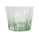 Set de Vasos Home ESPRIT Verde Cristal 280 ml (6 Unidades)