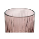 Set of cups Home ESPRIT Pink Crystal 8 x 8 x 14,5 cm (6 Units)