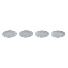 Plate set Home ESPRIT Blue Stoneware Mandala Arab 19,5 x 19,5 x 2 cm