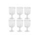 Set de Copas Home ESPRIT Transparente Cristal 300 ml 8 x 8 x 14 cm (6 Unidades)