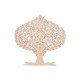 Figura Decorativa Home ESPRIT Natural Árbol 122 x 2 x 122 cm