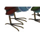 Decorative Figure Home ESPRIT Multicolour Rooster 39,5 X 15 X 42 cm (2 Units)