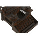 Figura Decorativa Home ESPRIT Bronce Vintage Máquina de escribir 15 x 18 x 12 cm