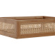 Bandeja de Aperitivos Home ESPRIT Natural 26 x 17 x 7 cm