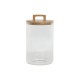 Bote Home ESPRIT Transparente Bambú Cristal 4 L