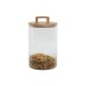 Bote Home ESPRIT Transparente Bambú Cristal 4 L