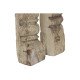 Figura Decorativa Home ESPRIT Natural Columna 17 X 19 X 160 cm