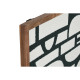 Cuadro Home ESPRIT Azul Verde Moderno 60 x 3 x 75 cm (2 Unidades)