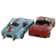 Figura Decorativa Home ESPRIT Azul Rojo Vintage 31 x 12 x 9 cm (2 Unidades)