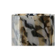 Portavelas Home ESPRIT Negro Crema Cristal 12 x 12 x 11,5 cm