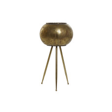 Macetero Home ESPRIT Dorado Metal Moderno 30 x 30 x 60 cm
