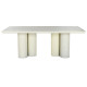 Dining Table Home ESPRIT Granite MDF Wood 200 x 100 x 76 cm