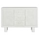 Aparador Home ESPRIT Blanco Abeto Madera MDF 120 x 38 x 80 cm