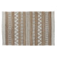 Alfombra Home ESPRIT Blanco Marrón Boho 160 x 230 x 1 cm
