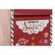 Adorno Navideño DKD Home Decor Amarillo Blanco Negro Rojo Buzón 28,5 x 26,5 x 52 cm