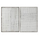 Painting Home ESPRIT White Black Modern 100 x 4 x 140 cm (2 Units)