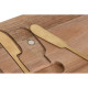 Cutting board Home ESPRIT Stainless steel Acacia 38 x 20 x 1,5 cm (3 Pieces)