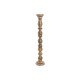 Candelabro Home ESPRIT Marrón Madera de mango Natural Romántico 15 x 15 x 76 cm
