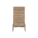 Chest of drawers Home ESPRIT Rattan Fir Tropical 52 x 35 x 100 cm