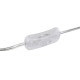 Lámpara de mesa Home ESPRIT Blanco Dorado Metal 220 V 28 x 18 x 46 cm