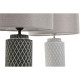 Lámpara de mesa Home ESPRIT Cerámica 30 x 30 x 51 cm (2 Unidades)
