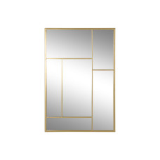 Espejo de pared Home ESPRIT Dorado 60 x 2 x 90 cm
