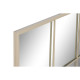 Wall mirror Home ESPRIT Beige Window Scandi 90 x 2 x 90 cm
