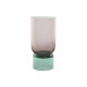 Jarrón Home ESPRIT Bicolor Cristal 15 x 15 x 32 cm