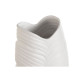 Vase Home ESPRIT White Stoneware Tropical Leaf of a plant 21 x 10 x 50 cm