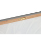 Cuadro Home ESPRIT Azul Blanco Lienzo Madera MDF Flor Tradicional 40 x 2,5 x 40 cm (2 Unidades)