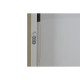 Cuadro Home ESPRIT Blanco Verde Beige Gris oscuro Poliestireno Lienzo Abstracto Urbano (2 Unidades)