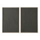 Painting Home ESPRIT Green Beige Dark grey polystyrene MDF Wood Abstract Scandinavian (2 Units)