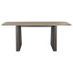 Dining Table Home ESPRIT Natural Dark brown Fir 200 x 90 x 75 cm