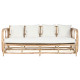 Sofa Home ESPRIT White Natural 192 x 72 x 75 cm