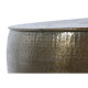 Mesa de Centro Home ESPRIT Dorado Aluminio 120 x 120 x 45 cm