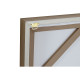 Painting Home ESPRIT Brown Golden Abstract Modern 80 x 4 x 80 cm (2 Units)