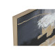Painting Home ESPRIT White Golden Modern animals 60 x 3 x 80 cm (2 Units)