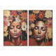 Painting Home ESPRIT Flowers Colonial (2 Units)