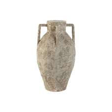 Vase Home ESPRIT White Metal 21 x 21 x 37,5 cm