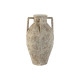 Vase Home ESPRIT White Metal 21 x 21 x 37,5 cm