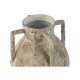 Vase Home ESPRIT White Metal 21 x 21 x 37,5 cm