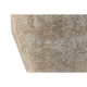 Vase Home ESPRIT White Brown Metal 23,5 x 23,5 x 30 cm
