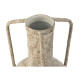 Vase Home ESPRIT White Metal 23 x 23 x 35,5 cm