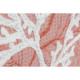 Cushion Home ESPRIT White Coral Mediterranean 60 x 10 x 35 cm