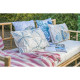 Cushion Home ESPRIT Mediterranean 60 x 10 x 35 cm
