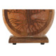 Desk lamp Home ESPRIT Tree Brown Pink Wood Salt 15 W 220 V 16 x 7 x 18 cm