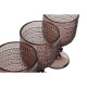 Set de Copas Home ESPRIT Rosa Cristal 240 ml (6 Unidades)