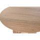 Mesa de Comedor Home ESPRIT Natural madera de mindi 150 x 150 x 75 cm