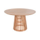 Dining Table Home ESPRIT Natural Mindi wood 120 x 120 x 75 cm