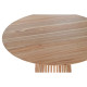 Dining Table Home ESPRIT Natural Mindi wood 120 x 120 x 75 cm
